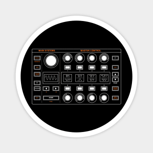 Hydrasynth Main Systems Synthesizer Control Panel Magnet